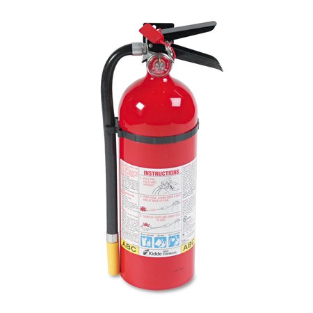 Kidde ProLine Pro 5 MP Fire Extinguisher, 3 A, 40 B:C, 16.07h x 4.5 dia, 5lb 466112
